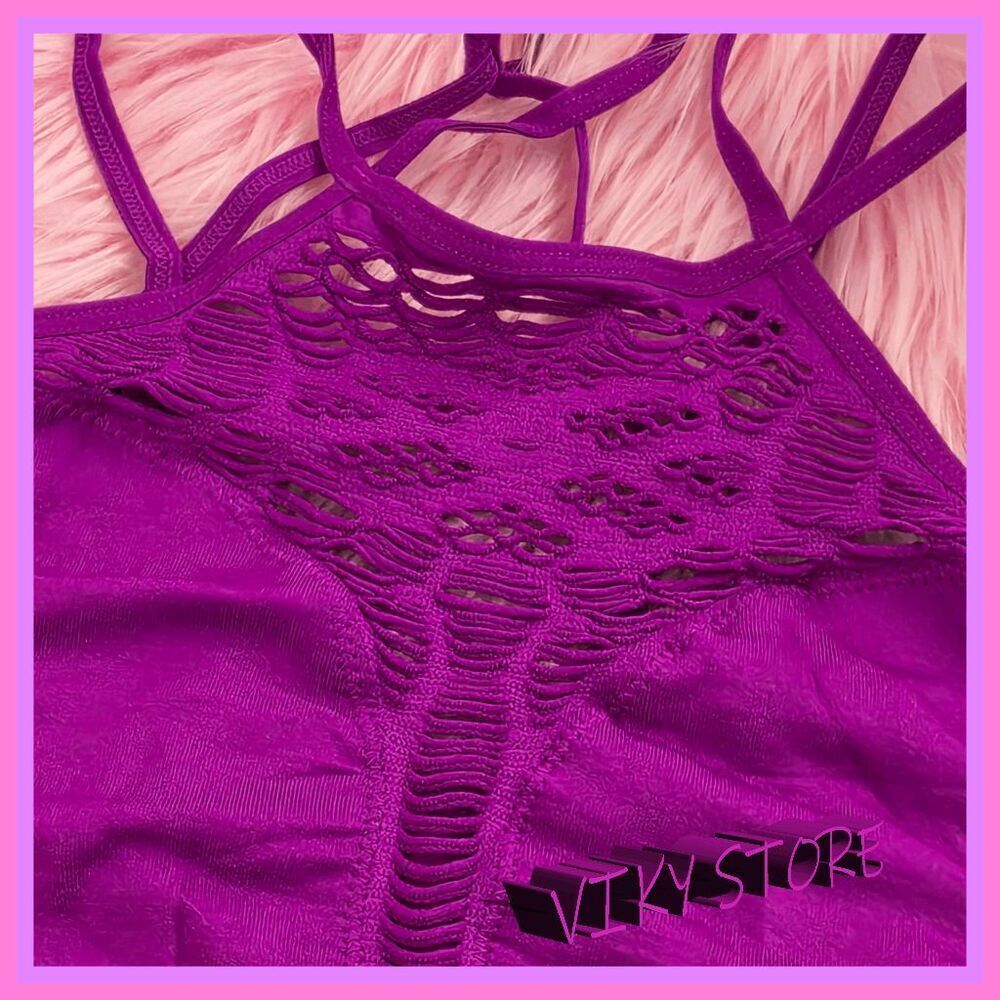 ๐โNWT Victoria's Secret Seamless Fuchsia Bralette Small #2243 ๐ - Picture 2 of 4